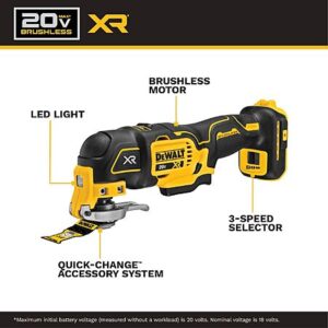 DeWALT 20V Max XR Oscillating Variable Speed Multi-Tool Kit (DCS356D1) $99 + Free Shipping
