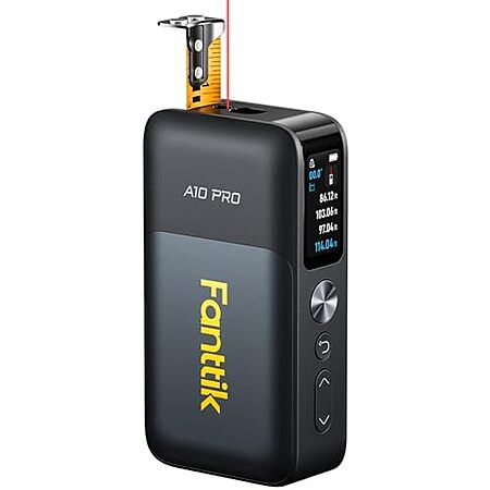Fanttik A10 Pro 2-in-1 Digital Laser Tape Measure w/ 165' Laser & 9.8' Tape