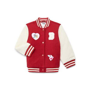 Kids Character Toddler Varsity Jacket: Bluey, Nightmare Before Christmas, Wicked $5.99
