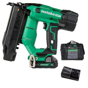 Metabo HPT 18V MultiVolt Brushless Compact Brad Nailer w/ 2Ah Battery & More