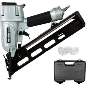 Metabo HPT 2-1/2" 15-Gauge Pneumatic Angled Finish Nailer w/ Air Duster