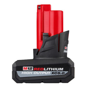 Milwaukee M12 5.0 Ah Lithium-Ion Battery $59