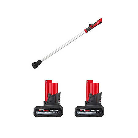 Milwaukee M12 Stick Transfer Pump w/ M12 Redlithium High Output XC5.0 Battery Pack 2 Pack $199 at Ohio Power Tool