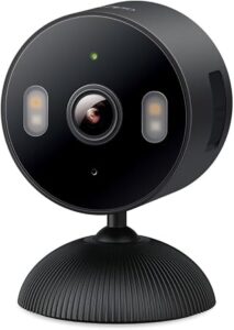 Tapo 1080p Indoor/Outdoor Security Camera w/ Color Night Vision & AI Person/Motion/Baby Cry Detection (Black) $18.01 + Free Shipping w/ Prime or on $35+