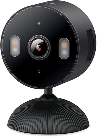 Tapo 1080p Indoor/Outdoor Security Camera w/ Color Night Vision & AI Person/Motion/Baby Cry Detection (Black) $18.01 + Free Shipping w/ Prime or on $35+