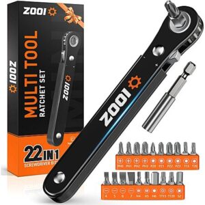 Zooi 22-in-1 Ratchet Screwdriver Set