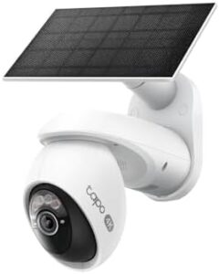$118.99* | Tapo 4K Outdoor Pan/Tilt Wireless Security Camera - Battery with Solar Charging, C660 KIT + 25% Back w/ Prime Visa Card at Amazon