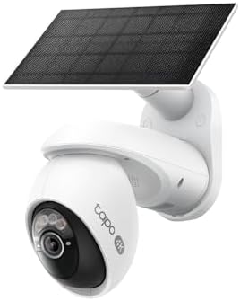 $118.99* | Tapo 4K Outdoor Pan/Tilt Wireless Security Camera - Battery with Solar Charging, C660 KIT + 25% Back w/ Prime Visa Card at Amazon