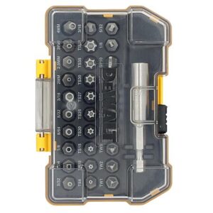 31-Pc DeWALT Security Screwdriver Bit Set w/ Storage Case