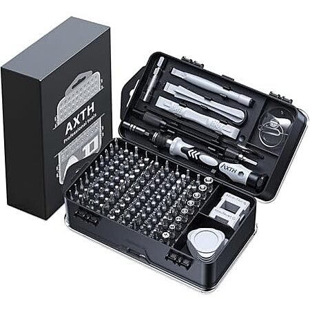 AXTH 115-in-1 Precision Screwdriver & Repair Tool Kit