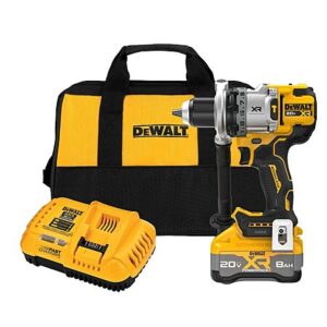 DEWALT 20V MAX XR Brushless Hammer Drill Kit w/ 8.0 Ah Battery & Charger