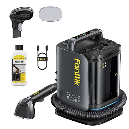 Fanttik Textra 11 Apex 150W Portable Spot Carpet & Upholstery Cleaner