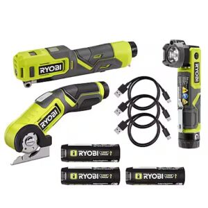 Home Depot Has A Large Number Of USB Powered Tools And Sets That Include A Free Extra Battery Or 2