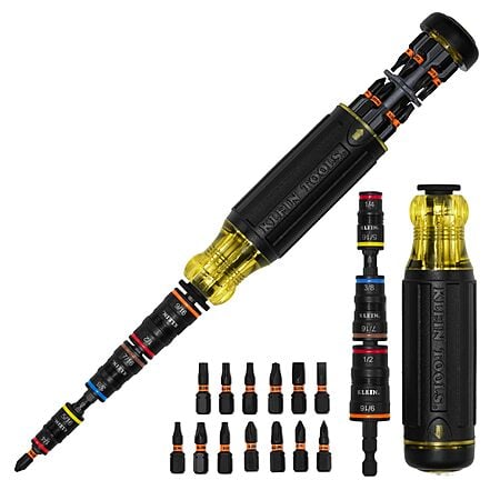Klein Tools 20-in-1 Multi-Bit Impact Rated Sockets & Screwdriver
