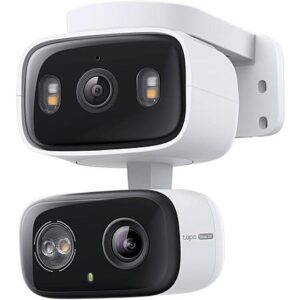 Tapo HybridCam Duo 2K 3MP Indoor/Outdoor Dual Lens Pan/Tilt Security Camera