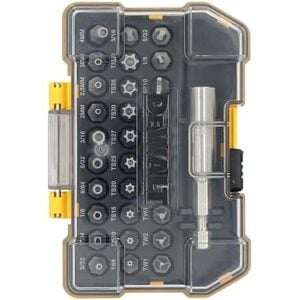 $14.98* | 31-Pc DeWALT Security Screwdriver Bit Set w/ Storage Case at Amazon