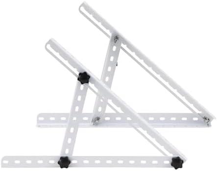 16" Euijoip Adjustable Solar Panel Tilt Mounting Brackets (1 pair, White) $8.09 + Free Shipping w/ Prime or on $35+