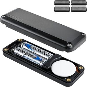 4-Pk Elevation Lab Waterproof Extended AA Battery Case for Apple AirTag