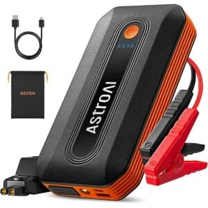 AstroAI B8 3000A 12V Car Battery Jump Starter (Orange)