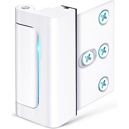 CRANACH Door Reinforcement Lock for Inward Swinging Doors (White)