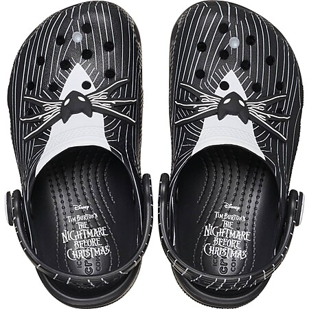 Crocs Toddler Nightmare Before Christmas Classic Jack Skellington Disney Clogs $20 + Free Shipping