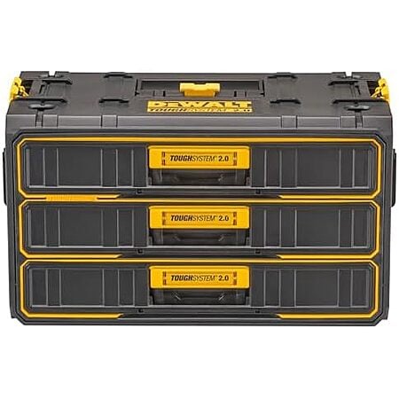 DeWALT ToughSystem 2.0 Three-Drawer Storage Unit