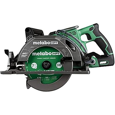 Metabo HPT 36V MultiVolt 7-1/4 Inch Rear Handle Circular Saw (Tool Only)