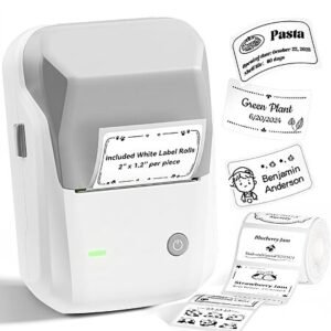 NIIMBOT B1 Thermal Label Printer w/ 230-Ct 2" x 1.18" Labels (Various) $14.99 + Free Shipping w/ Prime or on $35+