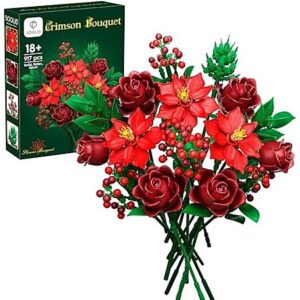 Soolio Flower Bouquet Building Set (Various) $13.49 + Free Shipping w/ Prime or on $35+