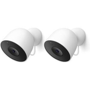Used - Like New: 2-Pk Google Nest Cam Outdoor 2K Security Camera (Wired, Gen 2)
