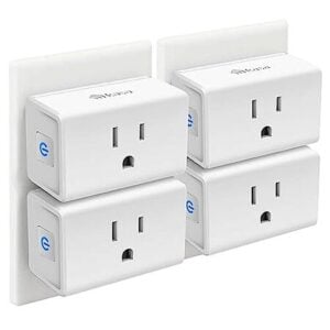 (Used - Like New) 4-ct Kasa WiFi Smart Plug Mini 15A (White)
