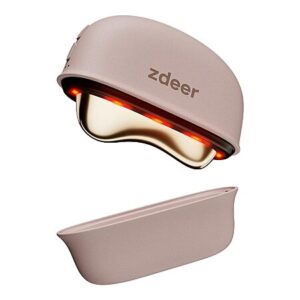 ZDEER GS5 Heated Gua Sha Tool w/ Red Light, Vibration & Brass Plate